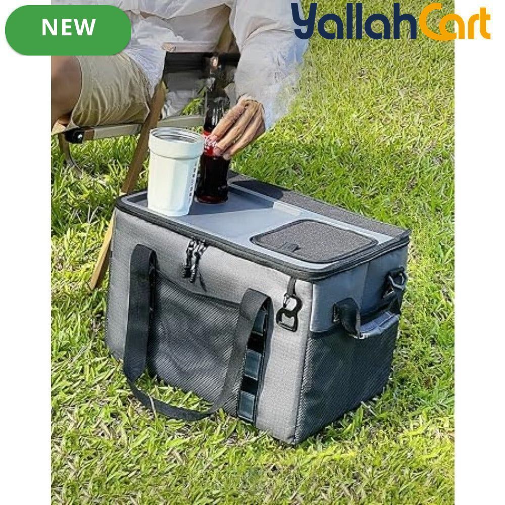 Large Reusable Insulated Cooler Bag – Portable Soft Cooler for Camping, Beach & Travel