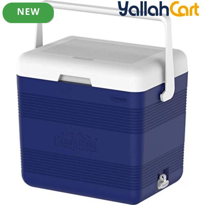 Deluxe 25L Plastic Cooler Icebox – Portable Insulated Cold Storage Box