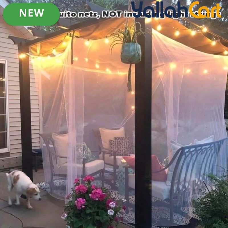 Universal Camping Mosquito Net Tent – Indoor & Outdoor Hanging Bed Canopy with Dual Openings