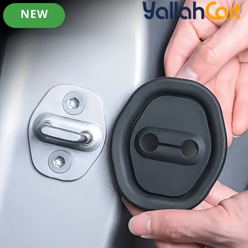34 Pieces Car Door Lock Protectors and Shock Absorbing Pads Set