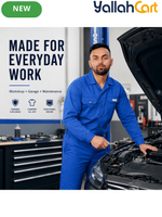Men’s Blue Heavy-Duty Work Coverall (Size XL) – Long-Sleeve Utility Boiler Suit & Mechanic Jumpsuit