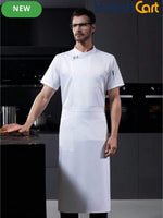 Unisex Chinese Style Short-Sleeve Chef & Martial Arts Uniform in Mixed Colors (Size: AE XXS) – Breathable Lightweight Summer Culinary Jacket