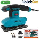 BONAI Electric Sander - 1000W, 7000-13000RPM Variable Speed, 90x187mm Sanding Pad, Self-Vacuum Dust Collection System, High-Power Handheld Sander for Woodworking, Metalworking & DIY