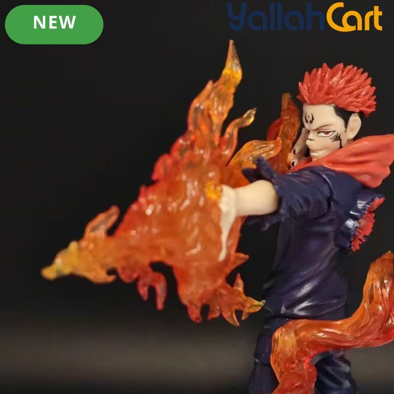 Itadori Yuuji Battle Version Statue – Multi-Color Anime Collectible Figure with Stand for Desk, Office & Display, Gift for Anime Fans