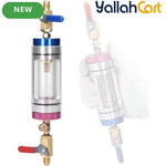 Automatic AC Cooler Filler & Vacuum Pump Assembly with Refrigerant Filtration