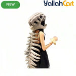Dinosaur Skeleton Skull Hat – Funny Mixed Color Animal-Themed Hat for Teens, Costume Parties, Cosplay, Halloween & Unique Gifts
