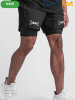 Men’s Quick-Dry Nylon Running Shorts – Lightweight Loose-Fit Athletic Shorts with Elastic Waistband