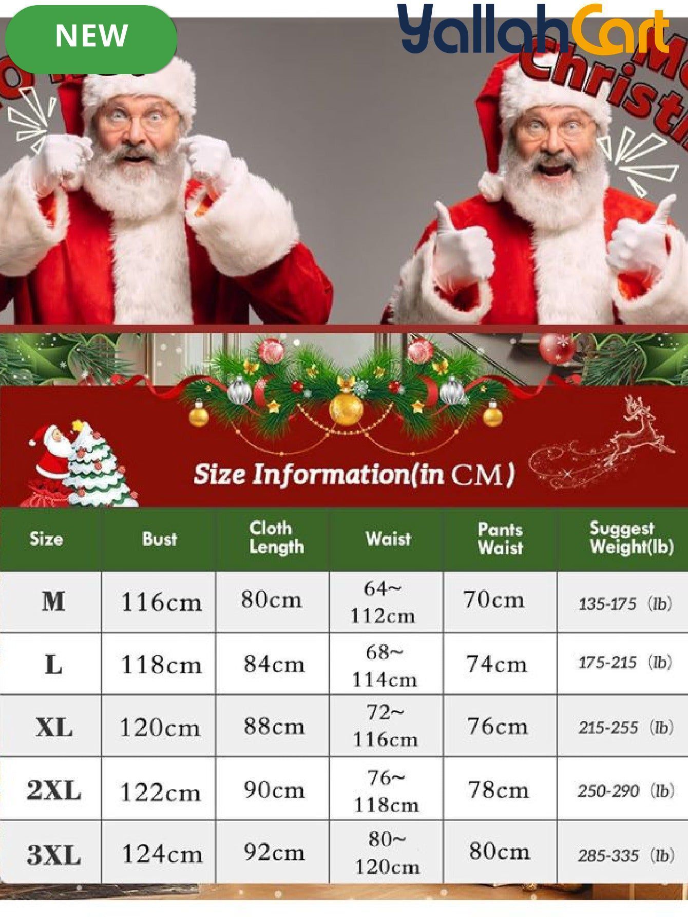 12-Piece Adult Luxury Velvet Santa Claus Costume Set – Deluxe Men’s Holiday Santa Suit