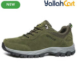 Men's Military Green Insulated Winter Boots for Outdoor Travel