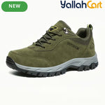 Men's Military Green Insulated Winter Boots for Outdoor Travel