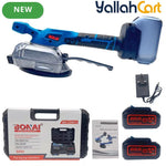 BONAI BN-CD0013 Cordless 88VF Tile Vibrator & Laying Machine (blue,black) – 80kg Suction, FM Gear Display & 4.0Ah Battery