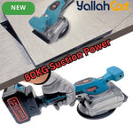 BONAI BN-CD0013 Cordless 88VF Tile Vibrator & Laying Machine (blue,black) – 80kg Suction, FM Gear Display & 4.0Ah Battery