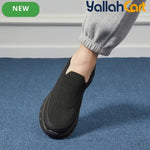 Men's Khaki Mesh Elastic Casual Sports Shoes