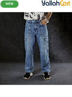 Men’s Loose-Fit Casual Cargo Jogger Pants – Youth Athletic Pants with Elastic Cuffs (Copy)