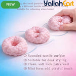 Mixed Color Ice Skin Shape Crunchy Stress Balls – 2pcs Moldable Squeeze & Sensory Fidget Toy Set