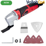 iBELL MT32-28 Multi-Functional Oscillating Tool (Red) – 280W Motor, 10,000-21,000 SPM 6-Speed Control & Complete Accessories Kit