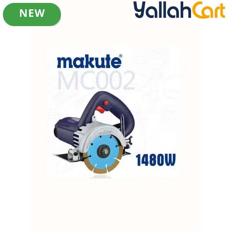 MAKUTE MC002 1480W Electric Power Cutter (Navy) – 12000 RPM Variable Speed Heavy-Duty Cutting Tool