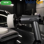 DH Scar Cordless Car Polisher & Buffer Machine (Black) – Rechargeable Dual Speed Electric Waxing & Polishing Tool