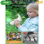 Portable Digital Microscope for Kids – 2-Inch IPS Screen & Anti-Slip Silicone Case