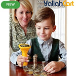 Portable Digital Microscope for Kids – 2-Inch IPS Screen & Anti-Slip Silicone Case