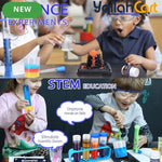 Multicolor 72+ Piece Science Lab Experiment Kit – Educational Science Toys & Learning Games for Kids Ages 8+