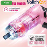 73-Piece Pink Tool Kit with 3.7V Cordless Screwdriver (Pink) – Portable Storage Box & Essential Home Repair Accessories