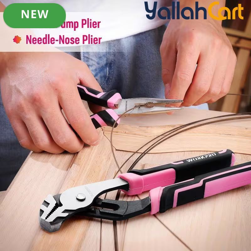 73-Piece Pink Tool Kit with 3.7V Cordless Screwdriver (Pink) – Portable Storage Box & Essential Home Repair Accessories