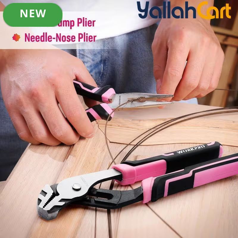 73-Piece Pink Tool Kit with 3.7V Cordless Screwdriver (Pink) – Portable Storage Box & Essential Home Repair Accessories