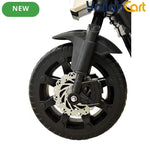 VLRA BIKE Electric Toy Motorcycle for Kids - White Battery Powered Ride-On Motorcycle with Training Wheels, Electric Drive, Kids Riding Toy for Ages 3-6, Outdoor Play Vehicle