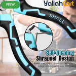 6pcs Mini Pliers Set - Mini, Needle Nose, Long Nose, Bent Nose, Diagonal & End Cutting Pliers, Precision Hand Tools with Storage Bag for Crafts, Electronics, Jewelry & DIY Repair