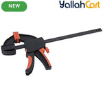 30.48cm Clamp/Spreader Set - Orange/Black, Single-Hand Quick Clamp, Soft Non-Slip Grip, Steel Clamping Tool, Adjustable Clamp/Spreader for Crafts, Woodworking & DIYa