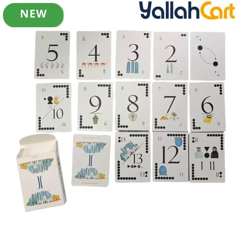 JackarooJoker Jackaroo One-Side Board Game - White & Natural Wood, Folding Wooden Game Board with Marbles, Playing Cards & Storage Bag, 4-Player Family Strategy Game