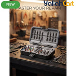 34pcs Magnetic Screwdriver Set - Aluminum Alloy, Multi-Functional Precision Repair Kit with Detachable Handle, Portable Hand Tool Set for Furniture, Computer, Bicycle, Electronics & Home Repairs