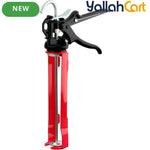 9pcs Socket Adapter Set - Red & Black, 1/2 Inch Drive, M6-M24 Electrical Switch Adapters, Impact Drill Socket Adapter Set, Durable Steel Sleeves for Industrial Tools, Automotive & DIY Use