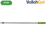 800mm Extension Handle - Silver & Green Steel Connection Rod, Art. 63001-63010, Durable Long-Reach Handle for Compatible Tools, Gardening, Maintenance & Outdoor Work