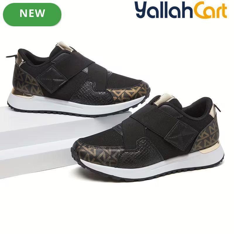 Women's One-Piece Slip-On Sneakers – Lightweight Breathable Mesh, Non-Slip Soft Sole