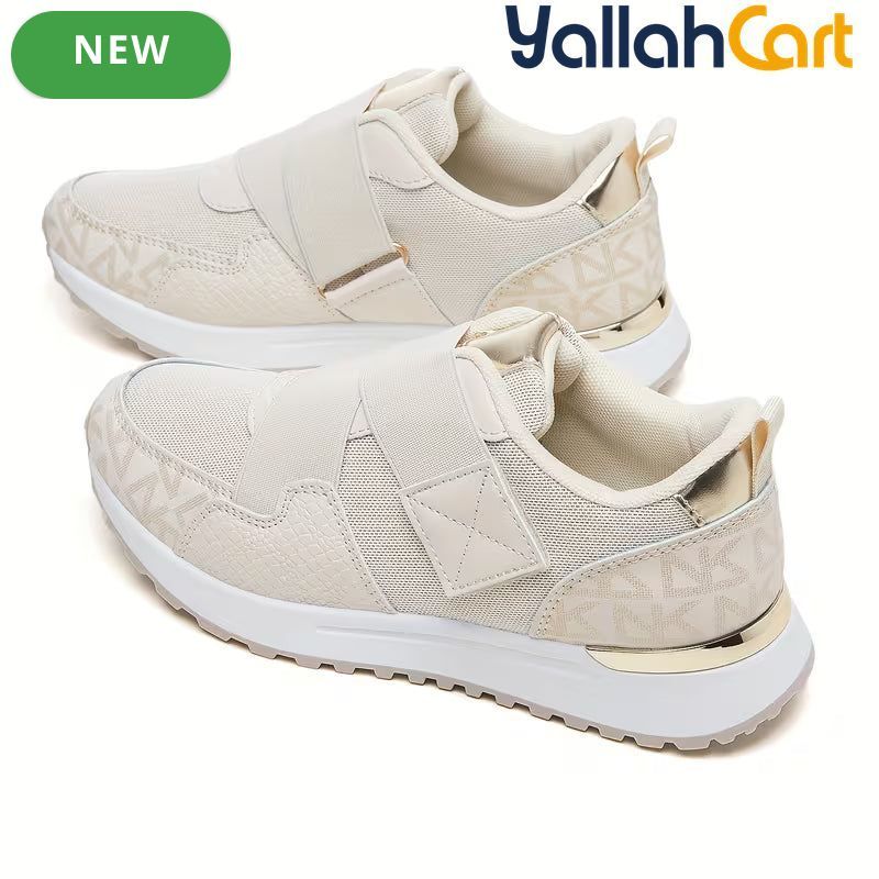 Women's One-Piece Slip-On Sneakers – Lightweight Breathable Mesh, Non-Slip Soft Sole