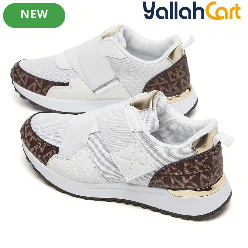 Women's One-Piece Slip-On Sneakers – Lightweight Breathable Mesh, Non-Slip Soft Sole