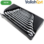 11P Wrench Set ACK-274008 - Carbon Steel Hand Tool Set, Hydraulic Operation, Non-Electric Wrench Kit, Durable Mechanical Repair Tools for Home, Workshop & Automotive Use