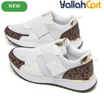Women's One-Piece Slip-On Sneakers – Lightweight Breathable Mesh, Non-Slip Soft Sole
