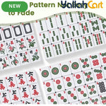 144pcs Mahjong Set - Classic Medium Mahjong Tile Set, Default Color Traditional Mahjong Game, Complete Playing Set for Travel, Family & Party Game Nights