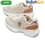 2025 Lightweight Running Shoes – Round Toe, Thick Platform, Non-Slip Sole