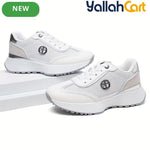 2025 Lightweight Running Shoes – Round Toe, Thick Platform, Non-Slip Sole