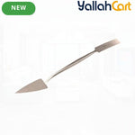 Trowel and Square Tool - Gray, 8-3/4" Forged Steel Blade, Dual Trowel & Square Ends, Hand Tool for Masonry, Stucco, Mortar, Decorative Concrete & Detail Finishing