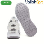 Stylish Women's Athletic Sneakers – Patchwork Design, Lightweight Rubber Sole, Slip-Resistant