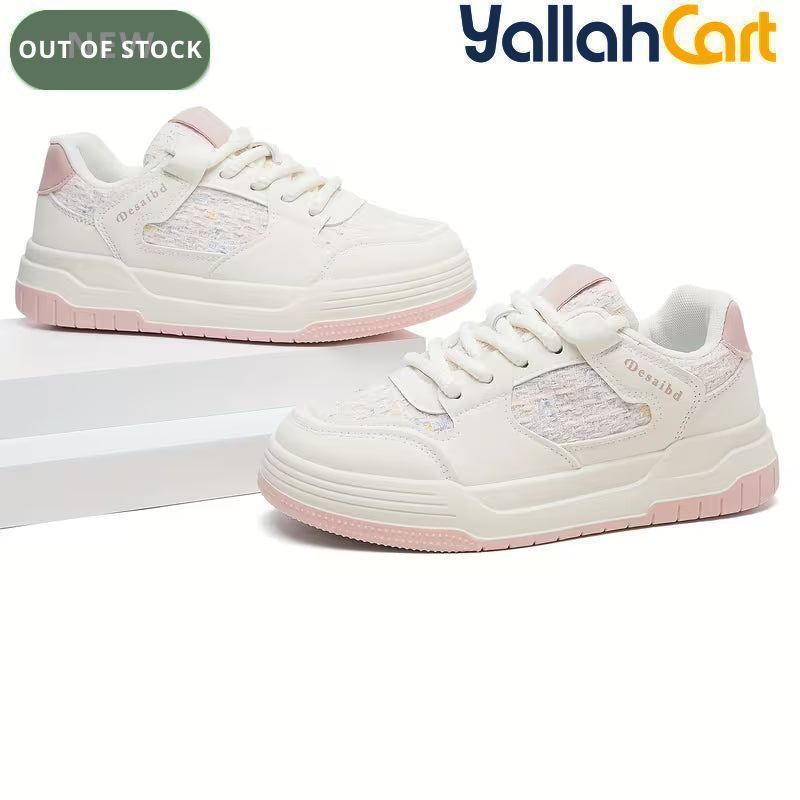 Desai Women's Knitted Sneakers – Breathable Cushioned Slip-On Shoes