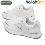 Women's Vintage Sneakers – Slip-Resistant, Durable, Height-Enhancing Soft Sole