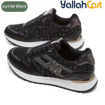 Women's Vintage Sneakers – Slip-Resistant, Durable, Height-Enhancing Soft Sole