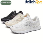 Women's Vintage Sneakers – Slip-Resistant, Durable, Height-Enhancing Soft Sole