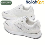 Women's Vintage Sneakers – Slip-Resistant, Durable, Height-Enhancing Soft Sole